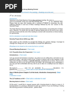 Narcotics Anonymous Meeting Guide | PDF