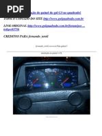 (TUTORIAL) Instalação Do Painel Do Gol G3 No Quadrado!