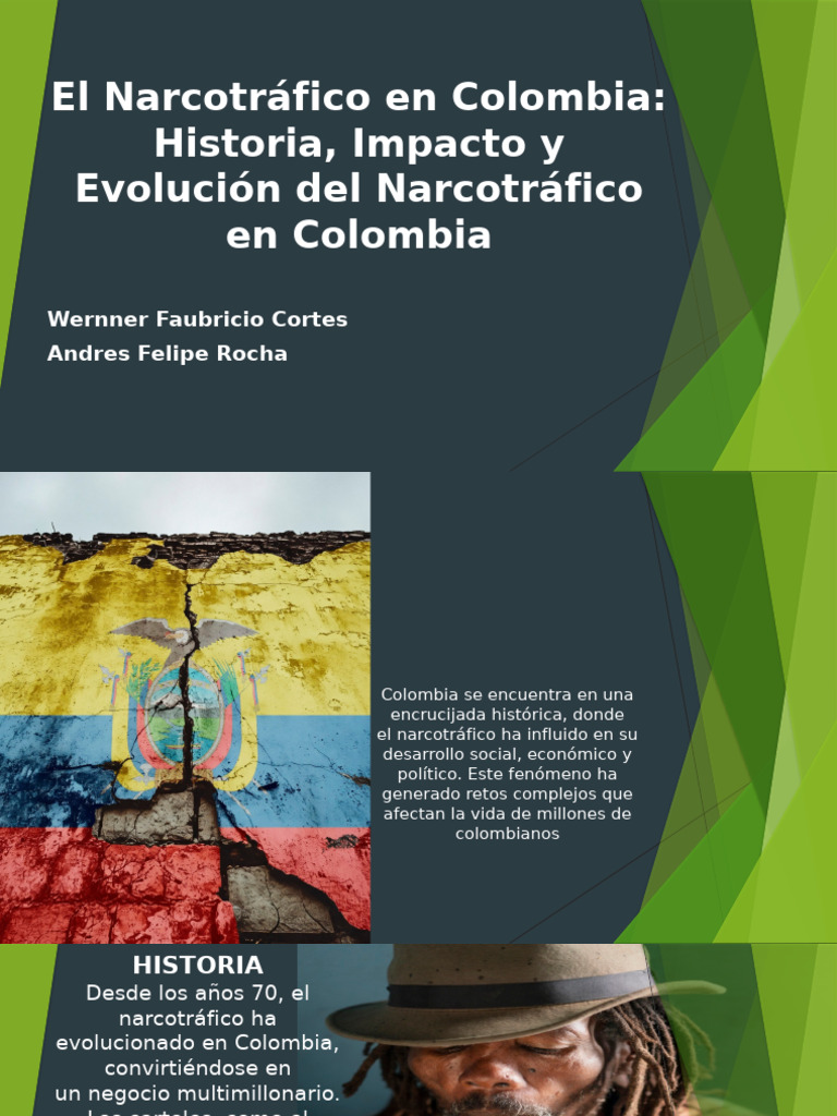 Historia y impacto del narcotráfico en Colombia | PDF | Comercio ilegal ...
