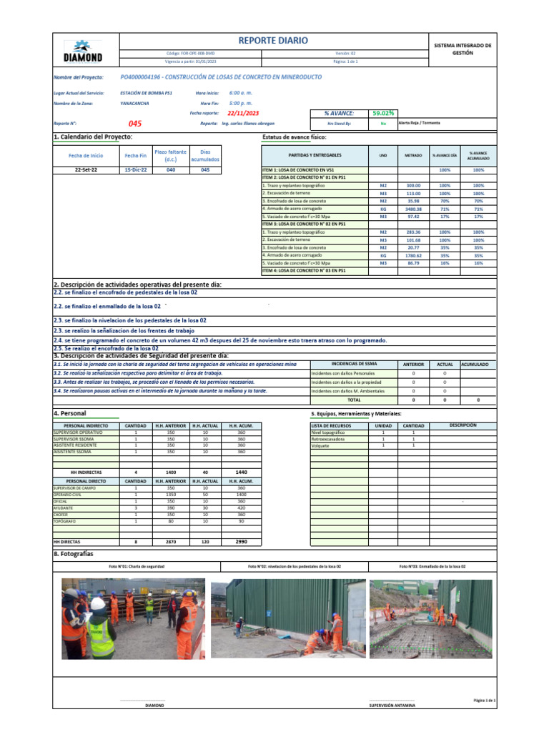 Rdo 45 - 22.11.23 Po4000004196 | PDF | Materiales | Ingeniería estructural