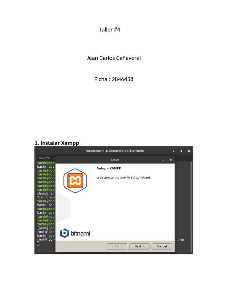 Creación de Base de Datos en XAMPP | PDF | Bases de datos | Software de ...