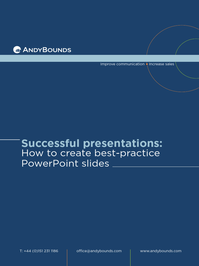 Best Practices for PowerPoint Slides | PDF | Microsoft Power Point ...