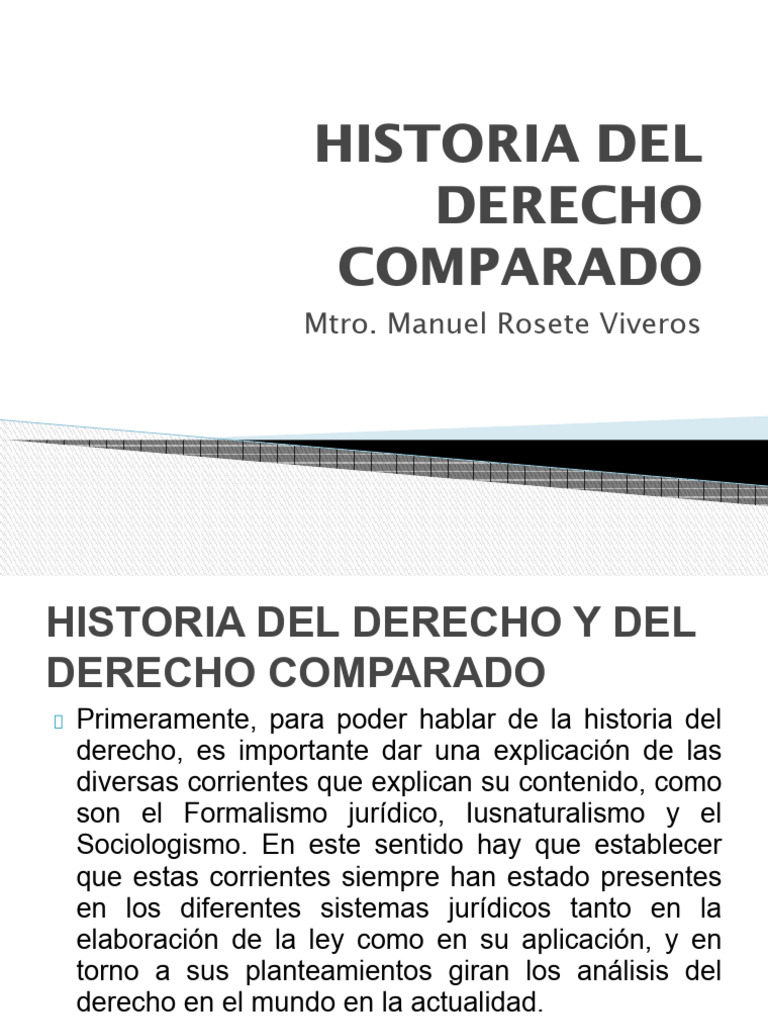 2 Historia Del Derecho Comparado | PDF | La Ley natural | Jurisprudencia