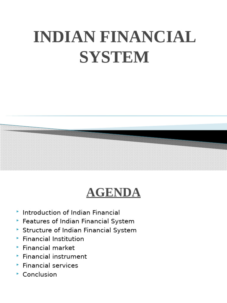 Overview of Indian Financial System | PDF | Financial Markets | Banks