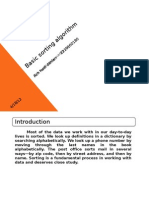Basic Sorting Algorithm