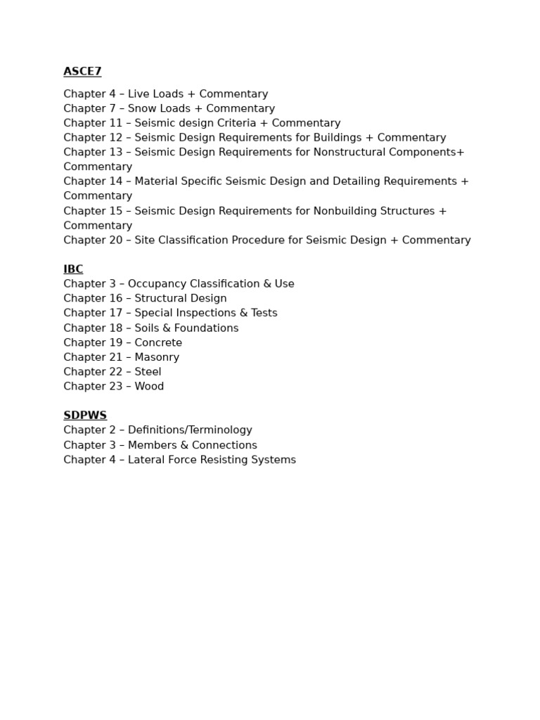 ASCE7 and IBC Seismic Design Guidelines | PDF