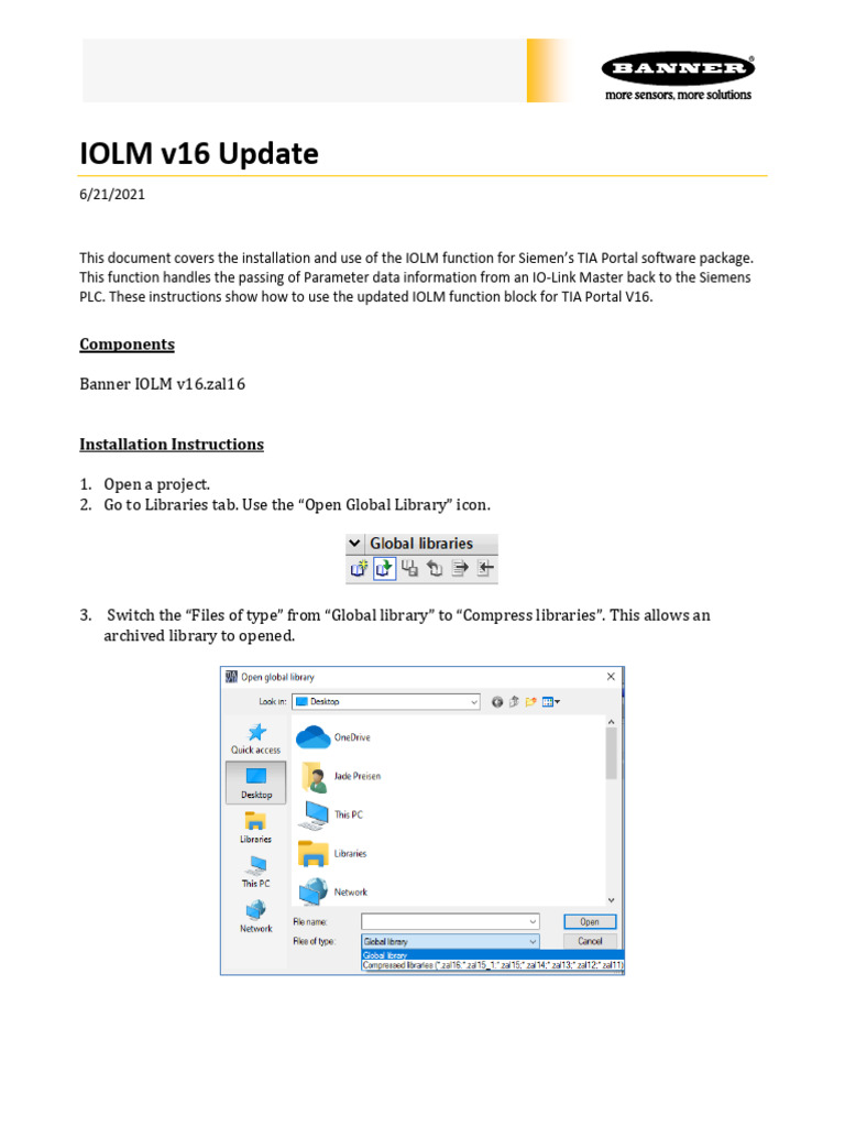 IOLM v16 Update | PDF
