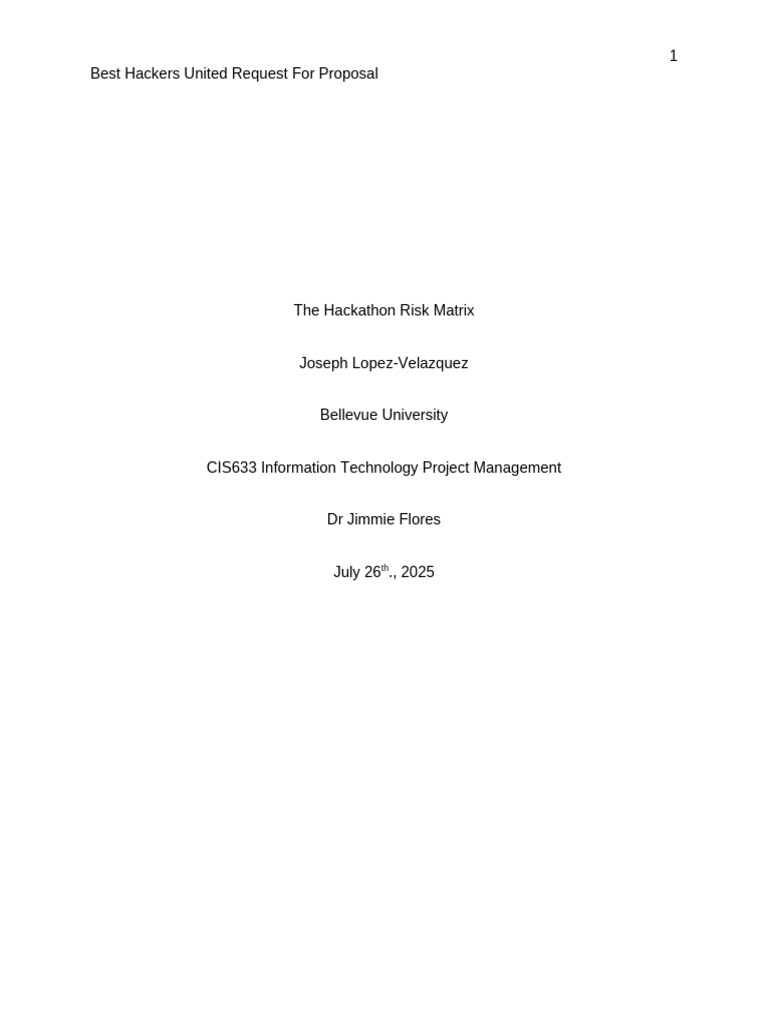 Cybersecurity RFP Submission Guidelines | PDF | Computer Security ...
