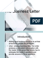 The Business Letter