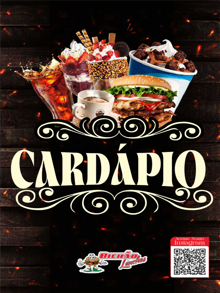 Cardápio Bichão Lanches ONLINE | PDF