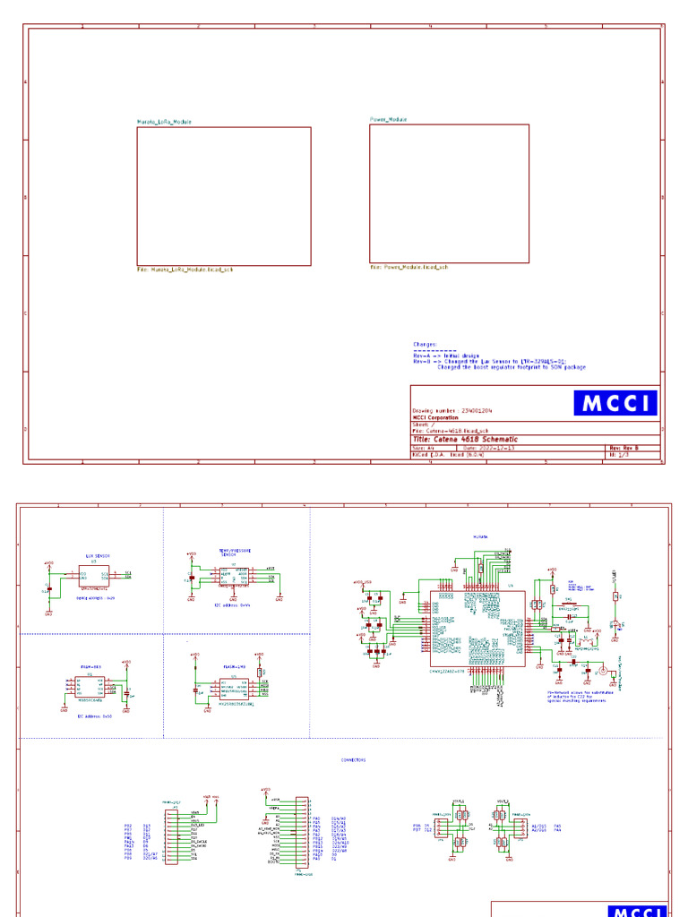 Catena 4618 Schematic Overview | PDF