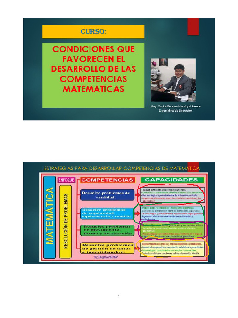 Competencias Matemáticas en Educación Primaria | PDF | Geometría ...