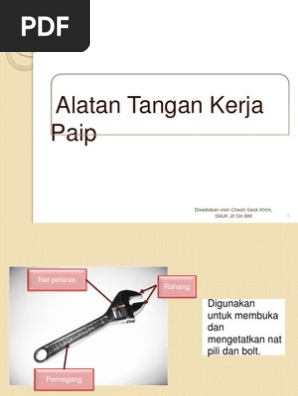 Alatan Tangan Pdf