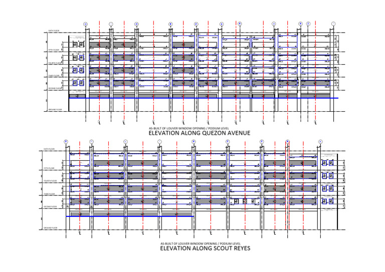 Building Floor Plans and Elevations | PDF