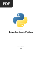 Cours Complet de Python de A à Z | PDF | Python (Langage de ...