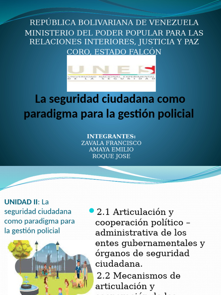 Seguridad Ciudadana y Gestión Policial | PDF | Policía | Valores