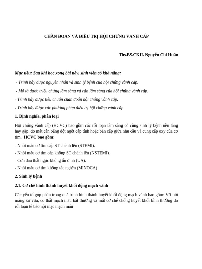 Noi Bli 3 Chan Doan Va Dieu Tri HCVC | PDF