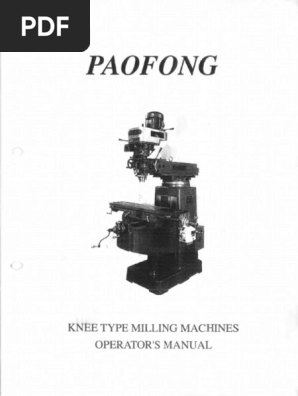 Hardinge Lathe & Milling Machine Manuals