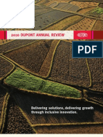 2010 Dupont Annual Review: Delivering Solutions, Delivering Growth Through Inclusive Innovation