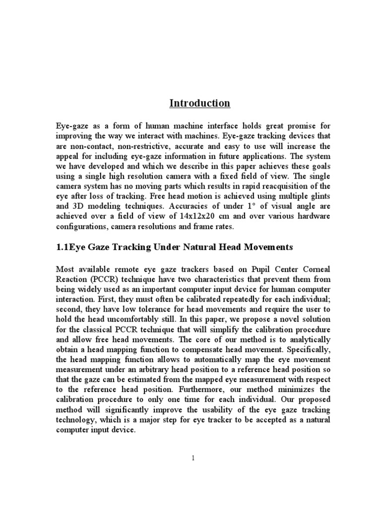 The Eyegaze Communication System | PDF | Computer Keyboard | Computing ...