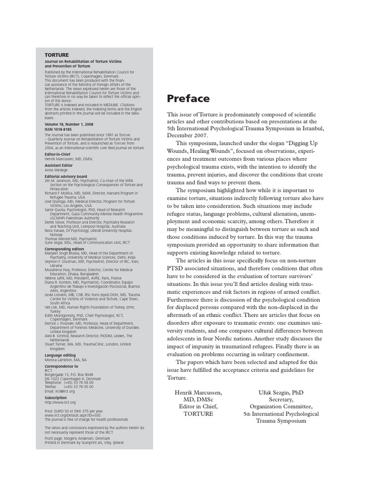 Psychological Trauma in Adolescents | PDF | Psychological Trauma ...