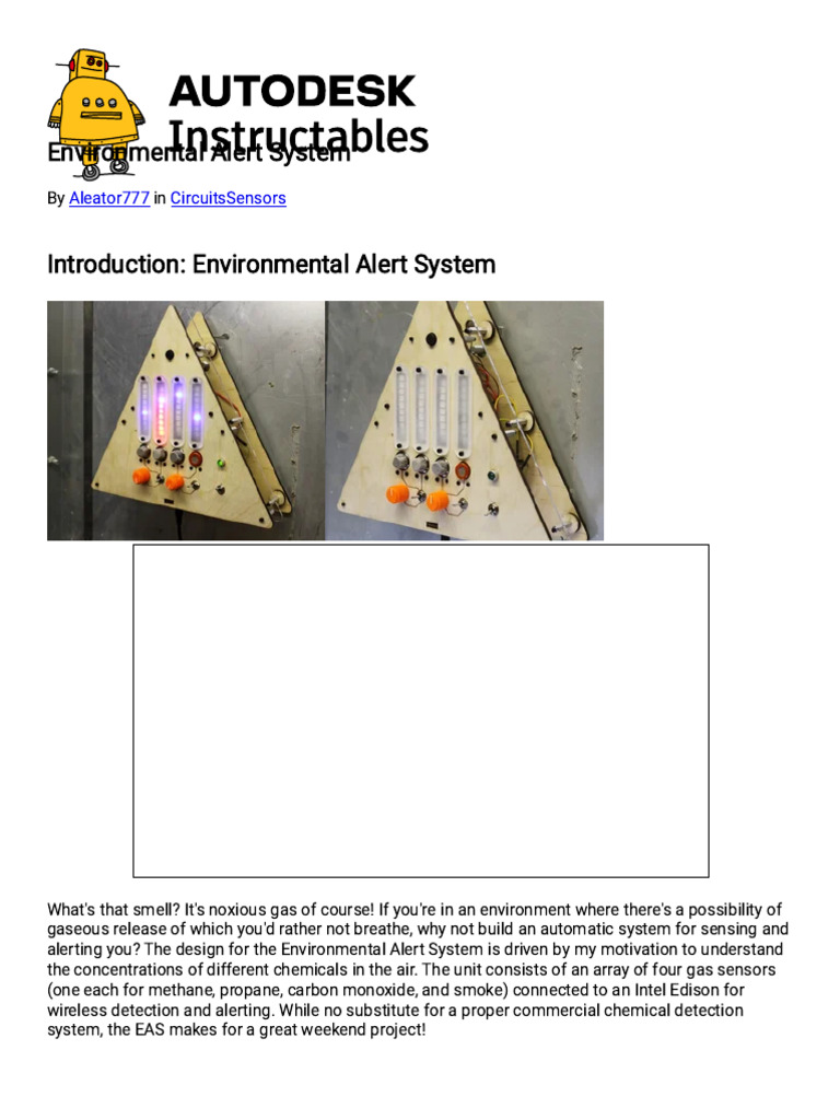 Build Your Own Environmental Alert System | PDF | Sensor | Resistor