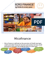 "Micro Finance": Bring Smile To Every Poor