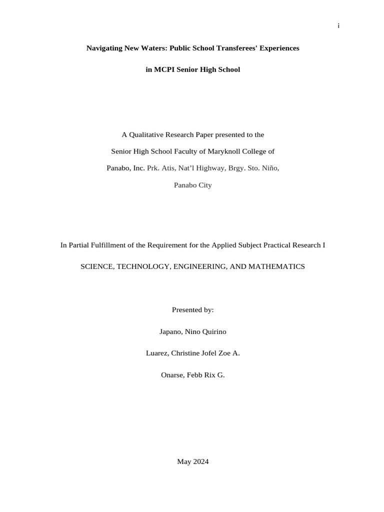 Final Research Sample Format | PDF | Teachers | Educational Technology