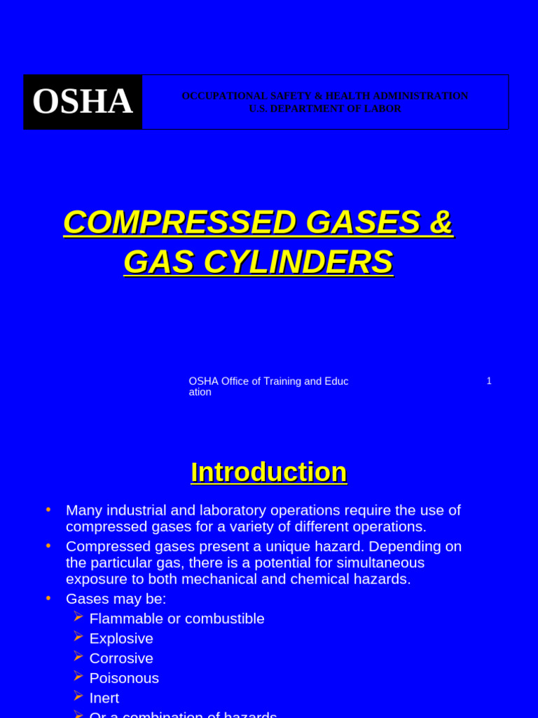Compressed Gases & Gas Cylinders | PDF | Valve | Gases