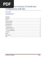 Arcgis Server Version 10 Install and Configuration With SQL: Vince - Dinoto@Kctcs - Edu