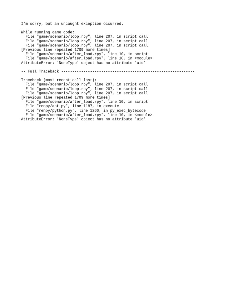 Game Code Error: AttributeError Fix | PDF