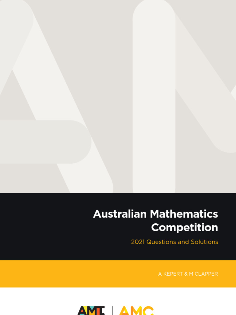 2021 Australian Mathematics Competition Solutions | PDF | Numbers ...