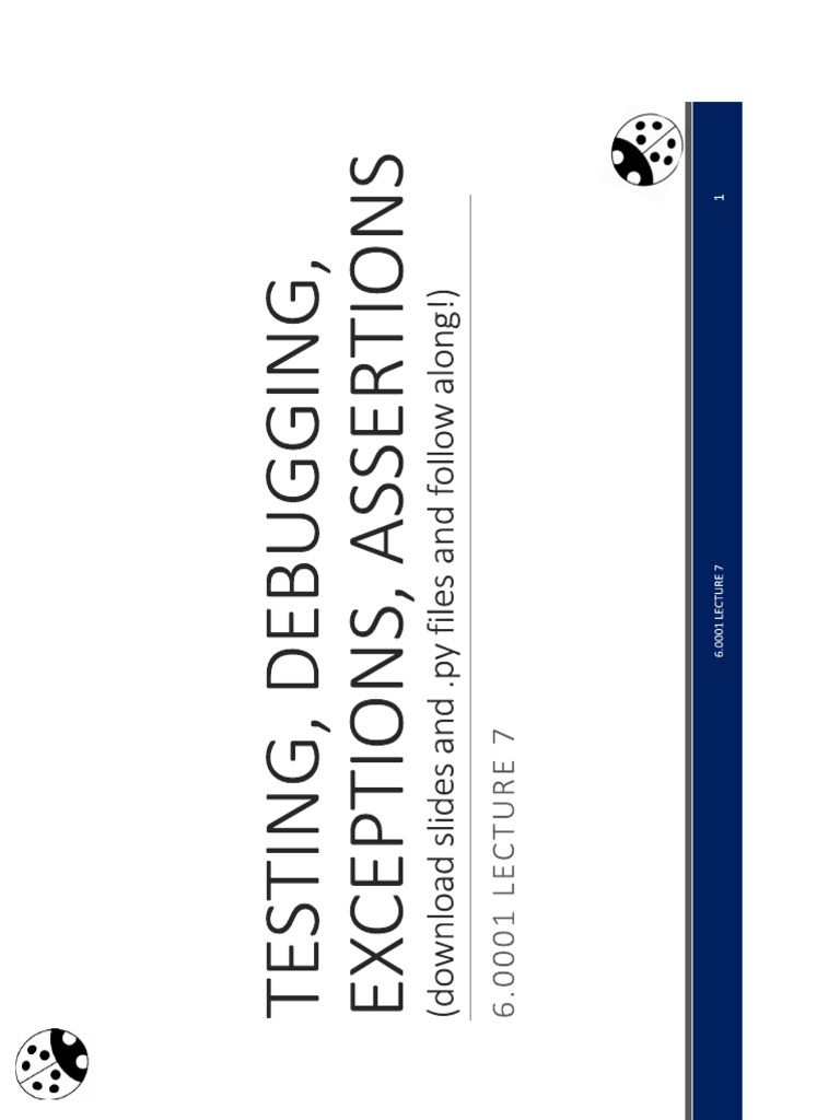 Lec 7 Slides | PDF