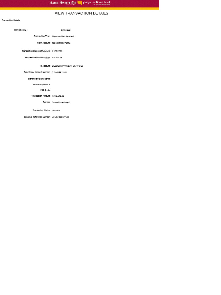 View Transaction Details | PDF