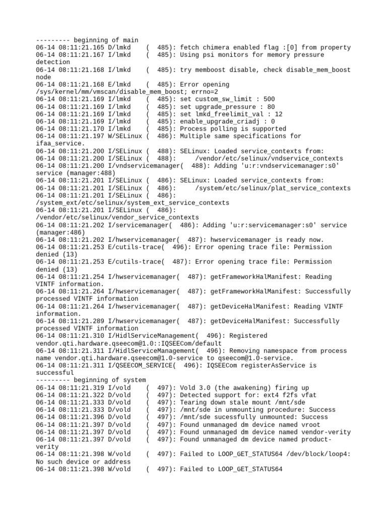 Android Memory Management Logs | PDF | Computer Data Storage | System ...