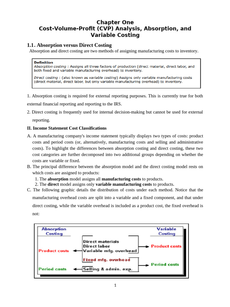 Cost II CH-1@2014-2 | PDF | Management Accounting | Business Economics