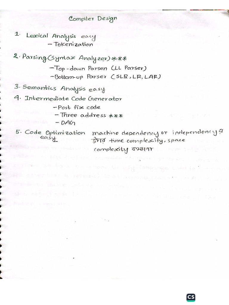 Compiler Design | PDF