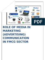 Role of Media in Marketing FMCG Products