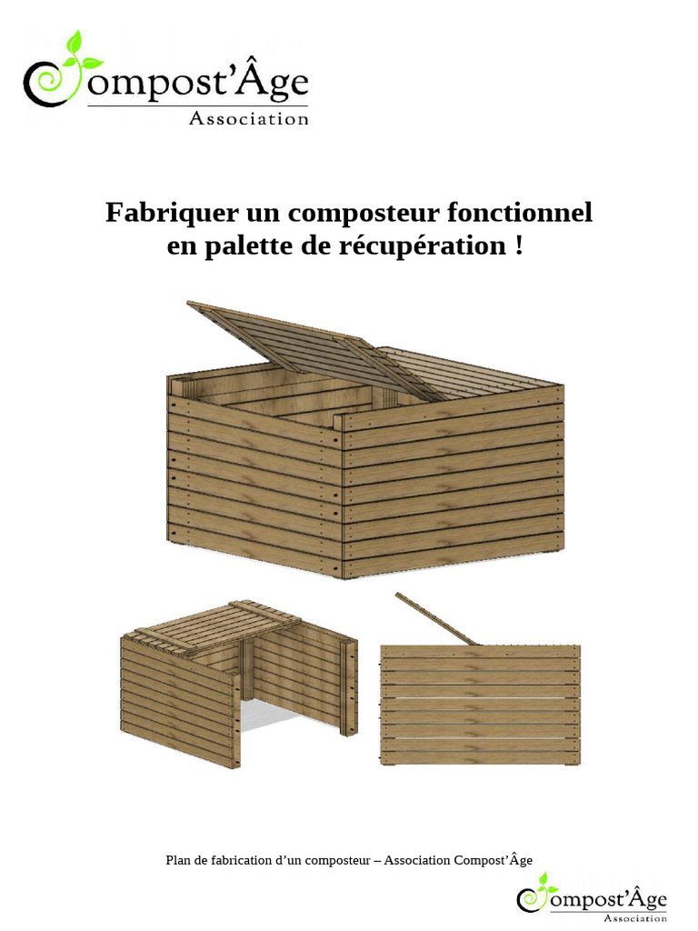 Fabriquer un composteur en palette | PDF | Compost | Écrou