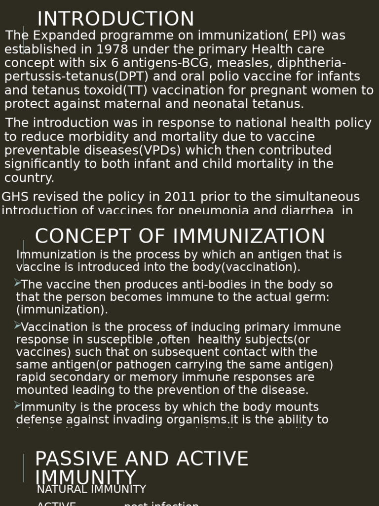 Immunization: Types, Diluents, and Management | PDF | Vaccines | Immunology
