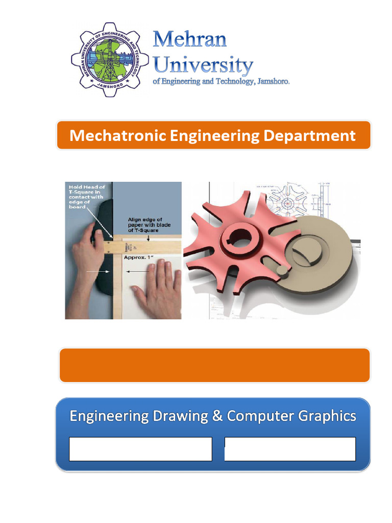 Engineering Drawing Lab Workbook 2023 | PDF | Technical Drawing