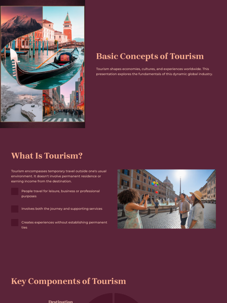 Fundamentals of Tourism Concepts | PDF | Tourism | Economies
