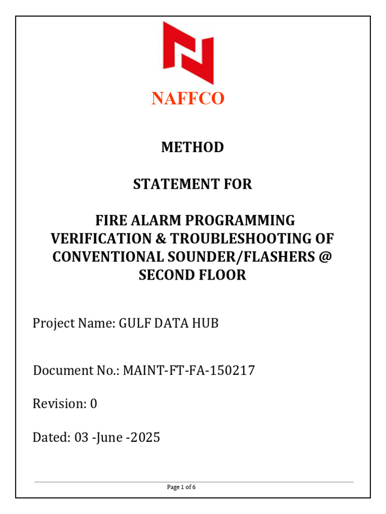 Ms - Facp Programming - Maint-Ft-Fa-150217 | PDF | Safety | Computer ...