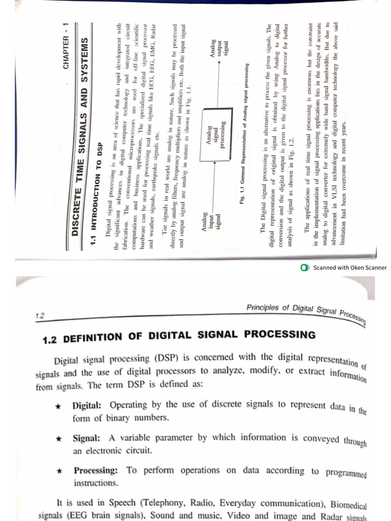 DSP Unit-1 | PDF