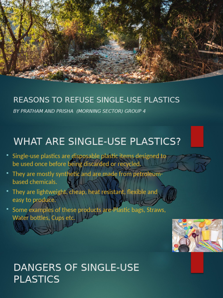 Refusing Single-Use Plastics: Key Reasons | PDF | Plastic | Waste