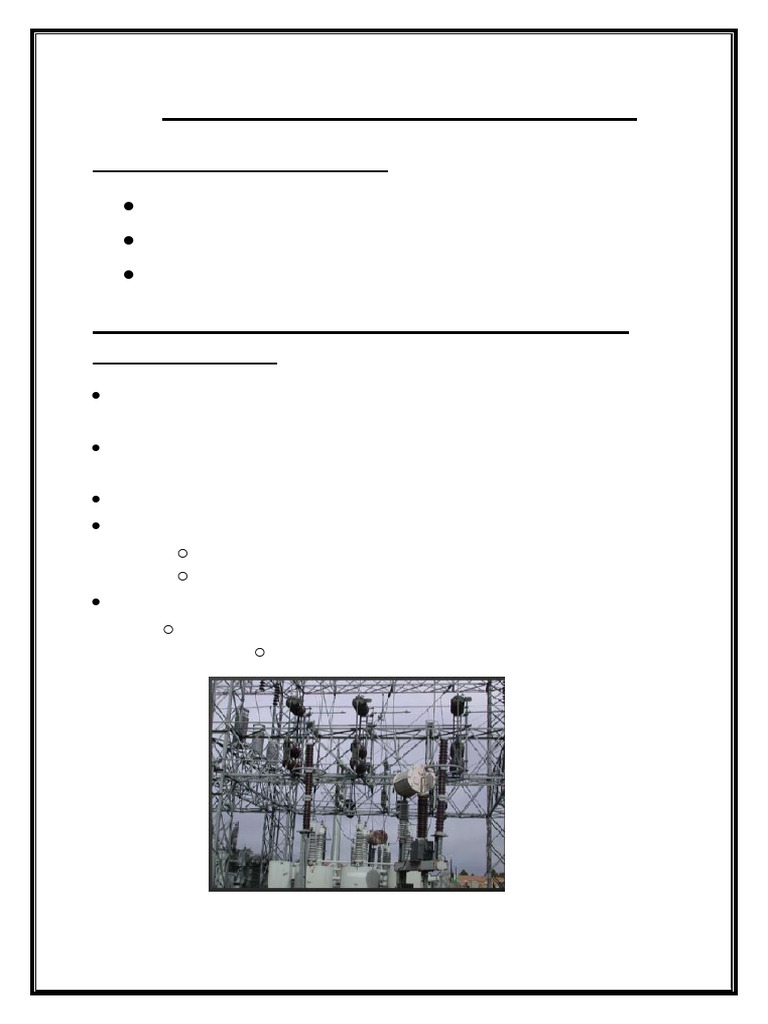 Electrical Operations in Substations | PDF | Electric Power ...