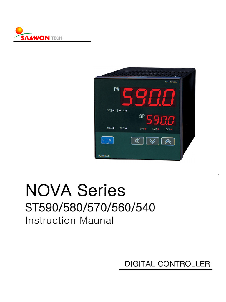 Nova ST540 Instruction Manual | PDF | Parameter (Computer Programming ...