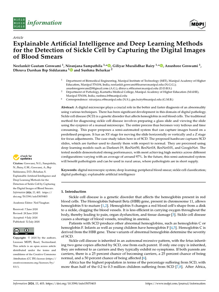 2024 - Explainable Artificial Intelligence and Deep Learning Methods ...