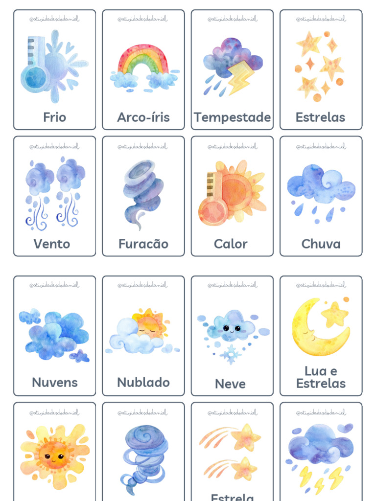 Fenômenos Meteorológicos e Celestiais | PDF