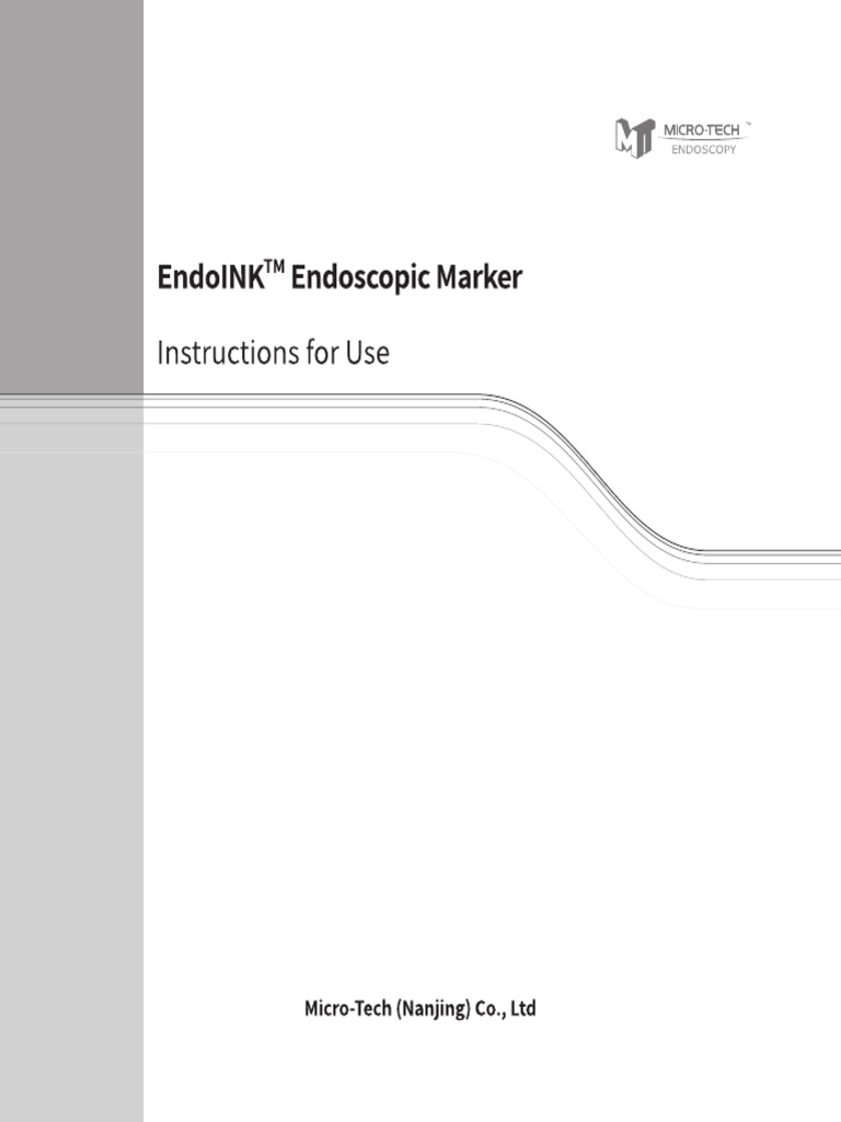 EndoINK Endoscopic Marker - IFU - 1 0019954 A2 | PDF